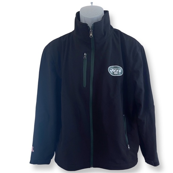 𝅺New York Jets Men’s Team NFL Jacket Size Large - Picture 1 of 6
